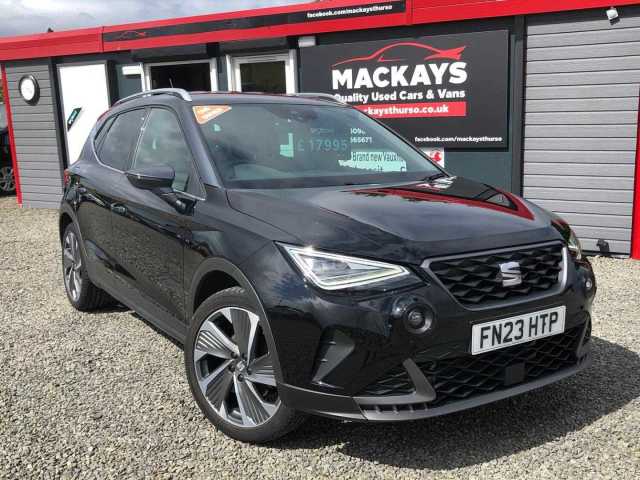 SEAT Arona 1.0 Fr Edition Tsi Estate Petrol Black