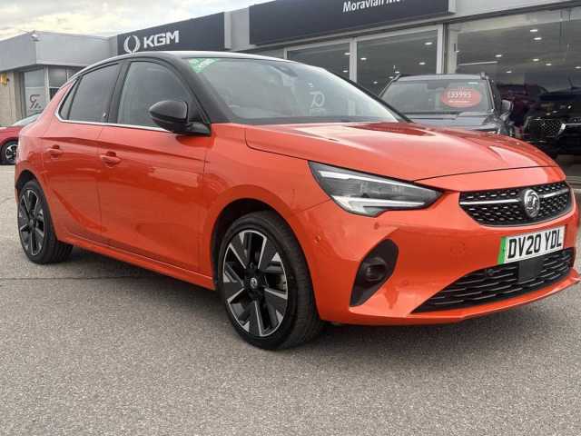 Vauxhall Corsa E Elite Nav Hatchback Electric Orange