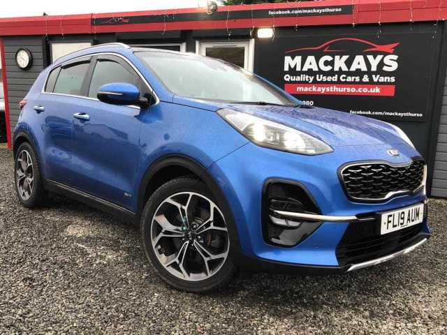Kia Sportage 2.0 Gt-Ln S Crdi Isg 4X4a Diesel Blue