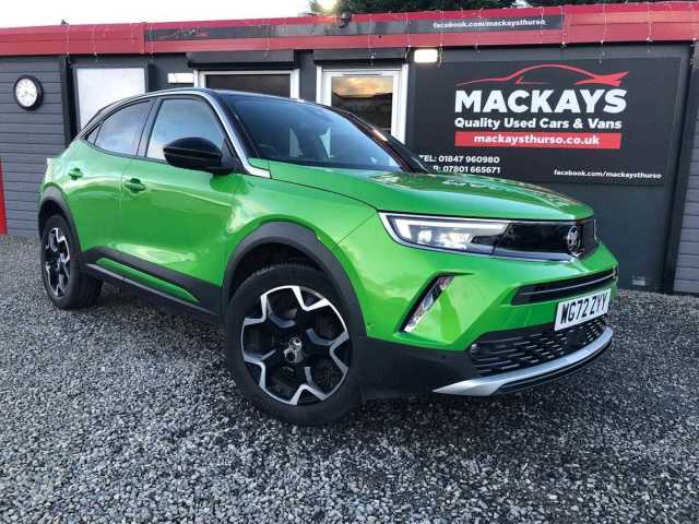 Vauxhall Mokka 1.2 Ultimate Turbo Auto Hatchback Petrol Green