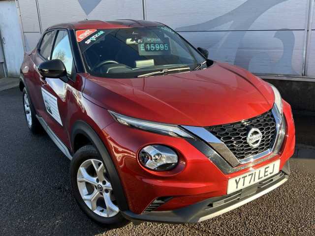 Nissan Juke 1.0 N-Connecta Dig-T S-A Estate Petrol Red