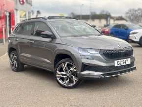 SKODA KAROQ 2022 (72) at Moravian Motors Buckie