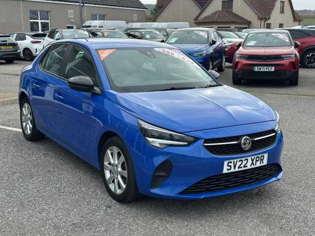 Vauxhall Corsa 5dr Hat 1.2 Turbo 100ps SE Au Hatchback Petrol Voltaic Blue