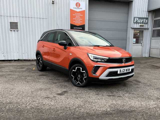 Vauxhall Crossland 1.2 Elite Nav Turbo Auto Estate Petrol Power Orange