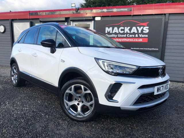 Vauxhall Crossland 1.2 Ultimate Turbo Auto Estate Petrol Jade White