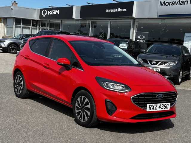 Ford Fiesta 1.0 Titanium Turbo Hatchback Petrol Red