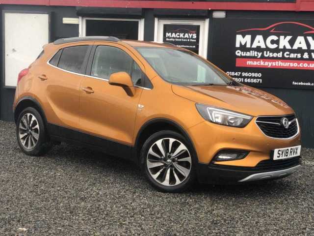 Vauxhall Mokka X X Hat 1.4t 140ps Elite Nav Ectc Ss Hatchback Petrol Orange