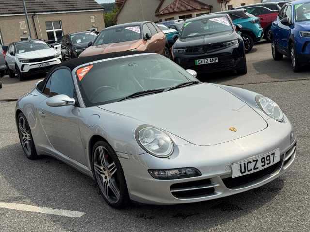 Porsche 911 3.8 Carrera 4s Tiptronic S Cab Convertible Petrol Silver