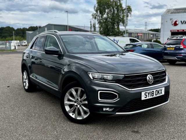 Volkswagen T-Roc 1.5 Sel Tsi Evo Hatchback Petrol Grey