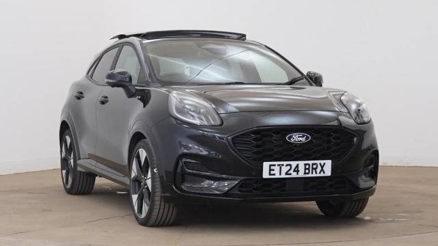 Ford Puma 1.0 EcoBoost Hybrid mHEV ST-Line X 5dr DCT Hatchback Petrol Black