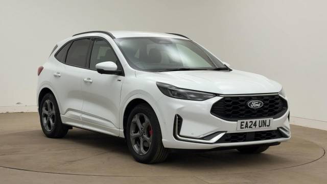 Ford Kuga 2.5 FHEV ST-Line 5dr CVT Hatchback Hybrid White
