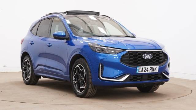 Ford Kuga 2.5 FHEV ST-Line X 5dr 4WD CVT Hatchback Hybrid Blue