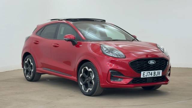 Ford Puma 1.0 EcoBoost Hybrid mHEV 155 ST-Line X DCT 5dr Hatchback Petrol Red