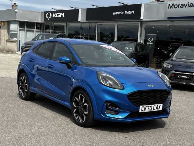 Ford Puma 1.0 St-Line X Mhev Hatchback Petrol Blue