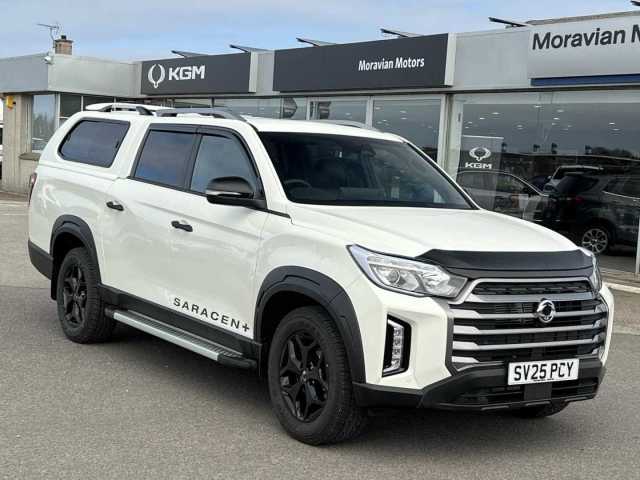 KGM Musso Saracen Plus Double Cab Pick-Up Diesel Grand White