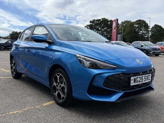 MG Motor UK MG3 1.5 Trophy Hev Auto Hatchback Hybrid Blue