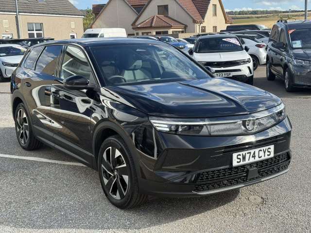 Vauxhall Grandland 1.2 Turbo Hbd Gs E-dct6 Station Wagon Hybrid Carbon Black
